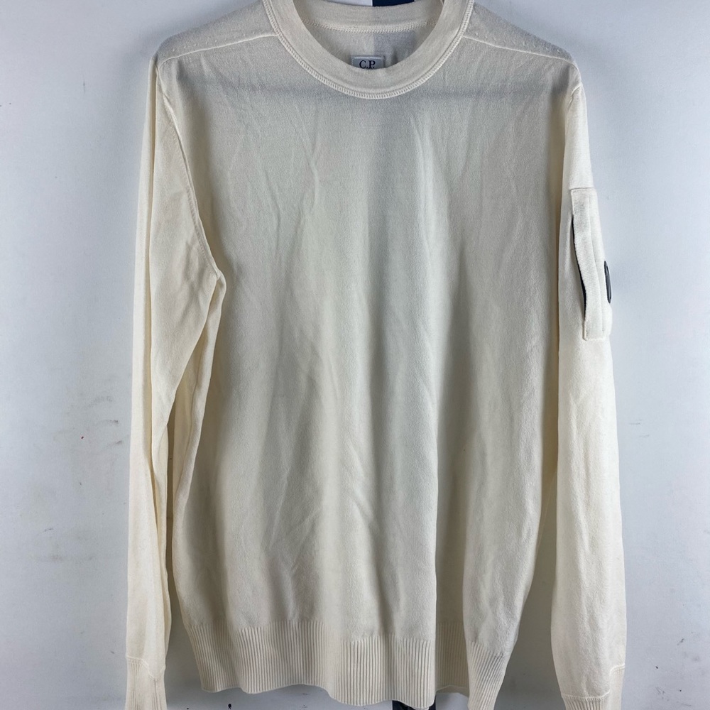 C.P. Company Lens-Sleeve Pocket Jumper